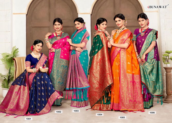 Parampara By Bunawat Banarasi Silk Sarees Catalog
